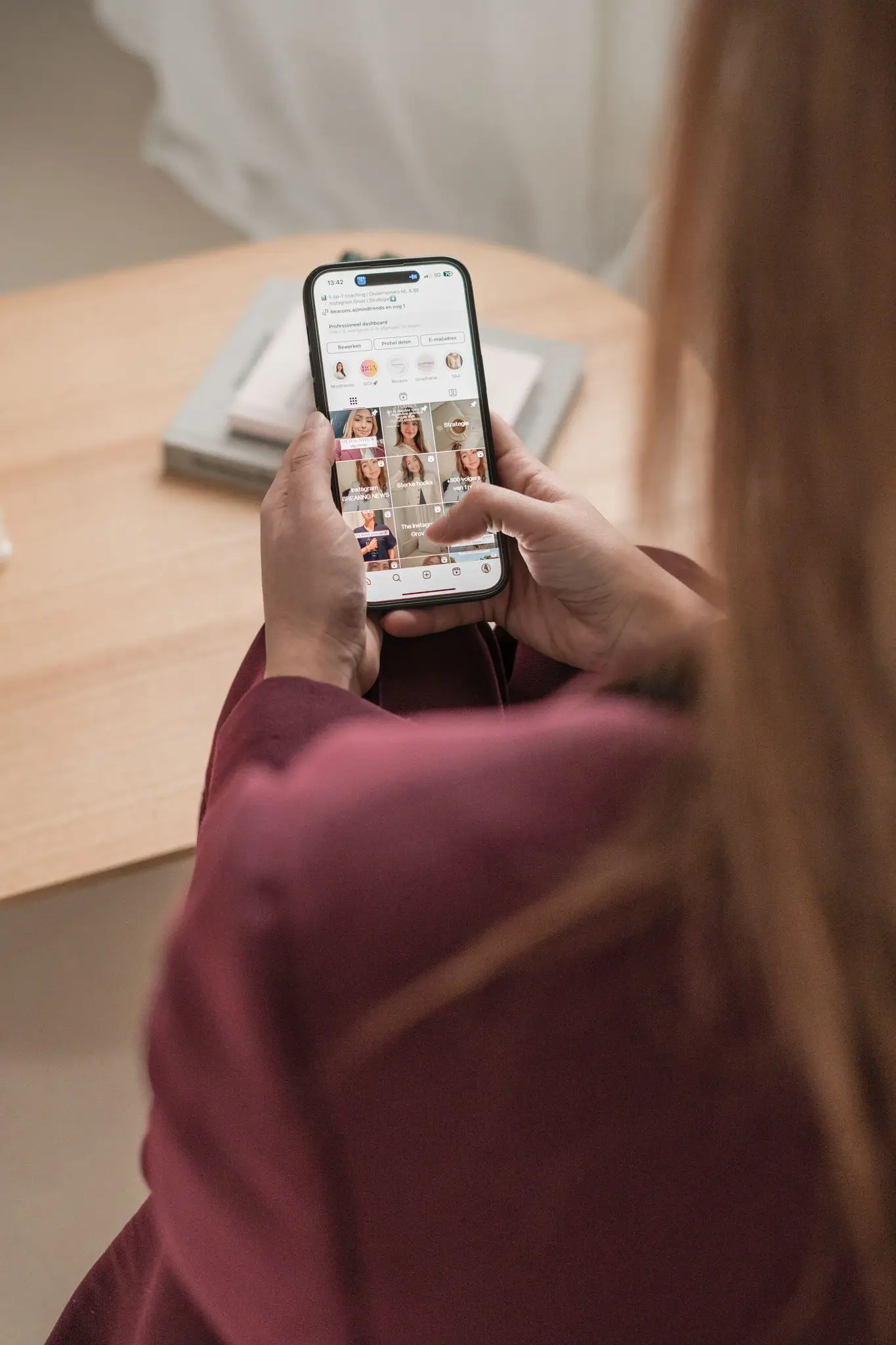 Sibel op haar instagram - Instagram groei met strategie