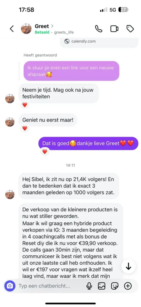 Review 2 - Instagram groei met strategie Review 2 - Instagram groei met strategie